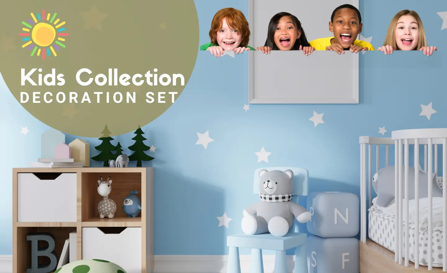 Bed Room Decoration Promotion Simple Instagram Post (1440 x 879 px)